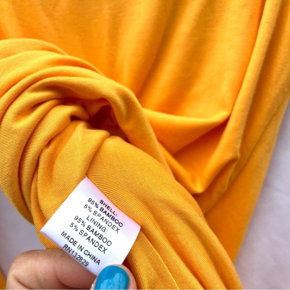 CAMILA COELHO | LENA MINI DRESS IN TANGERINE ORANGE MEDIUM - Picture 12 of 13